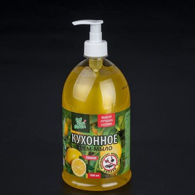 Жидкое мыло Кухонное Нежное Лимон 1л (РК), ДВС, артикул 2458
